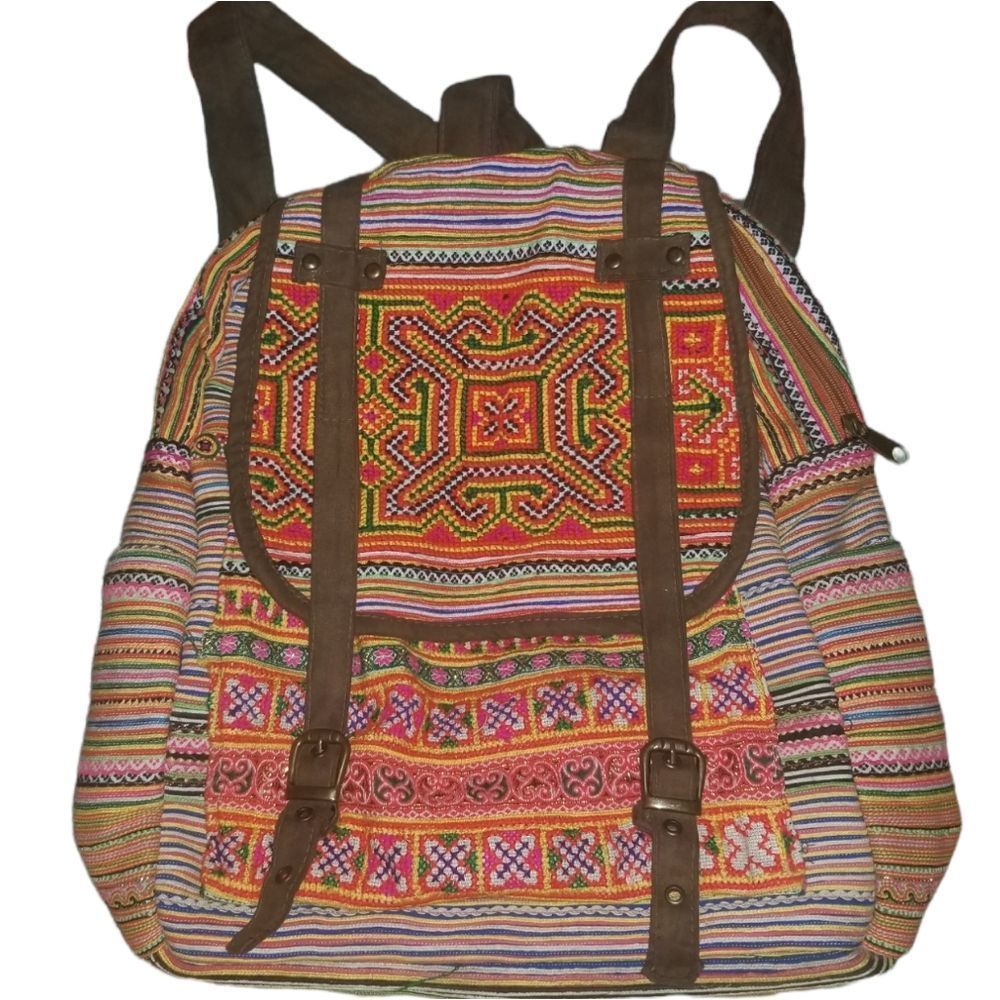 Boho💜Fold Over Backpack 